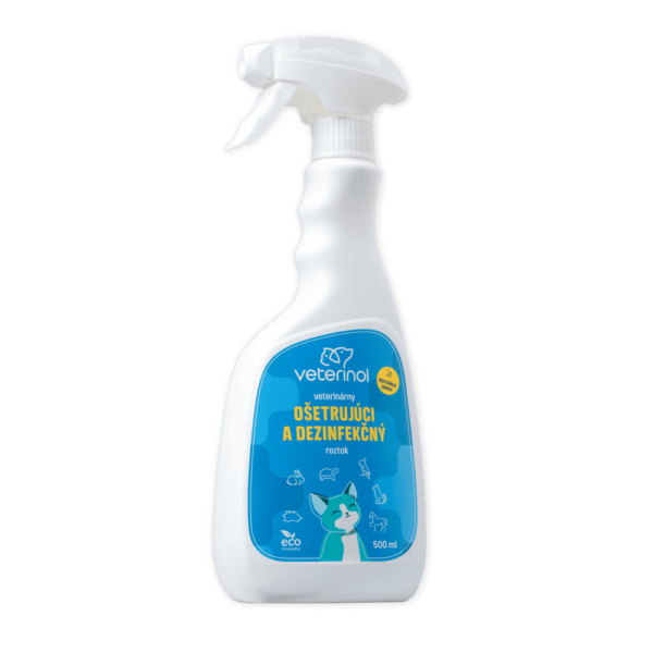 VETERINOL dezinfekčný roztok<br> sprej 500 ml